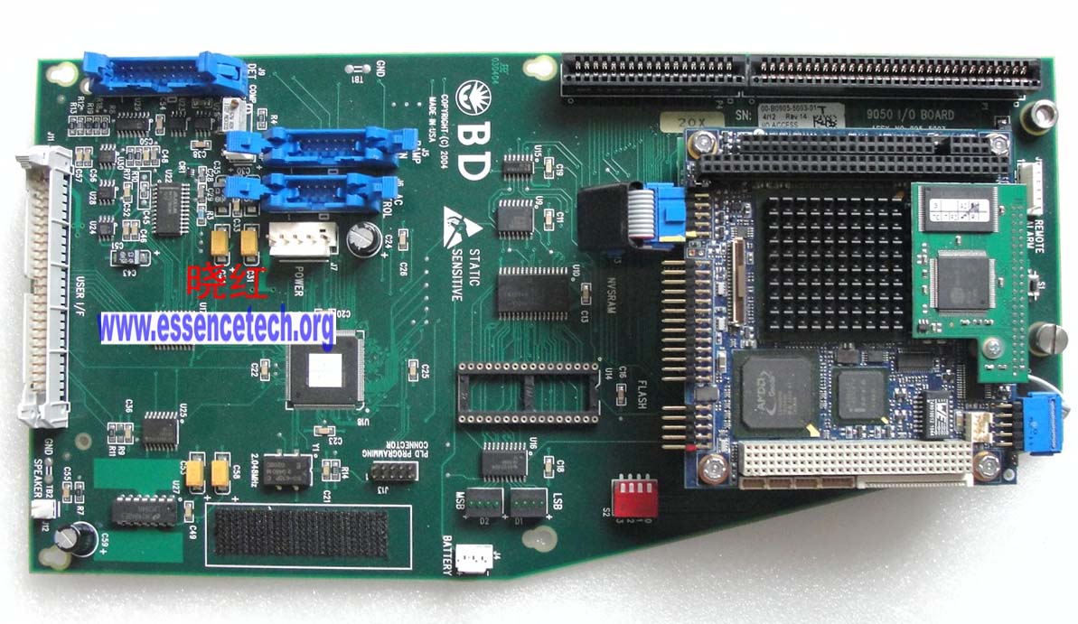 BD 9050 I/O BOARD 00-B0905-5003-01 I/O ACCESS